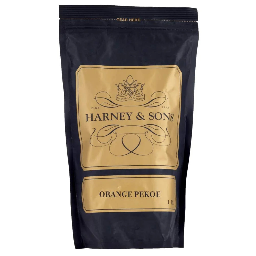 Harney & Sons Orange Pekoe Loose Leaf Black Tea, 16 oz