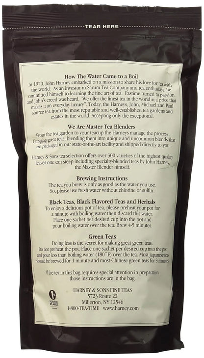 Harney & Sons Green Hot Cinnamon Spice Tea Sachets, 50 Count