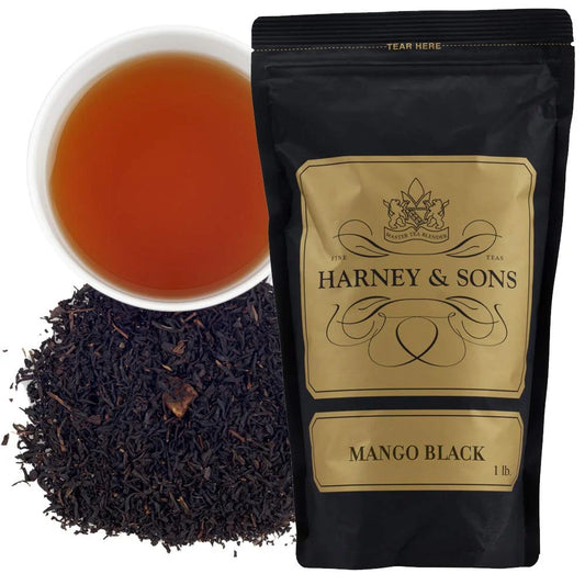 Harney & Sons Mango Loose Leaf Black Tea, 16 oz