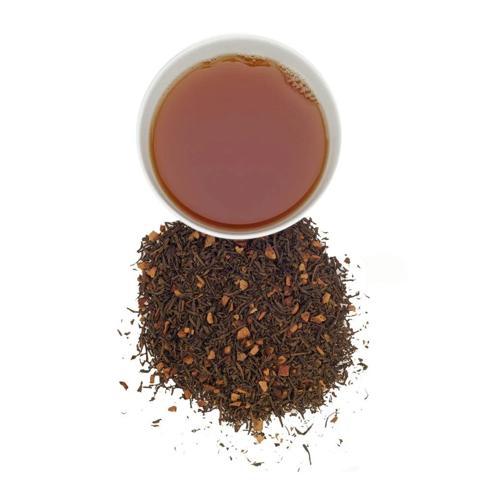 Harney & Sons Decaf Hot Cinnamon Spice Loose Leaf Black Tea, 16 oz