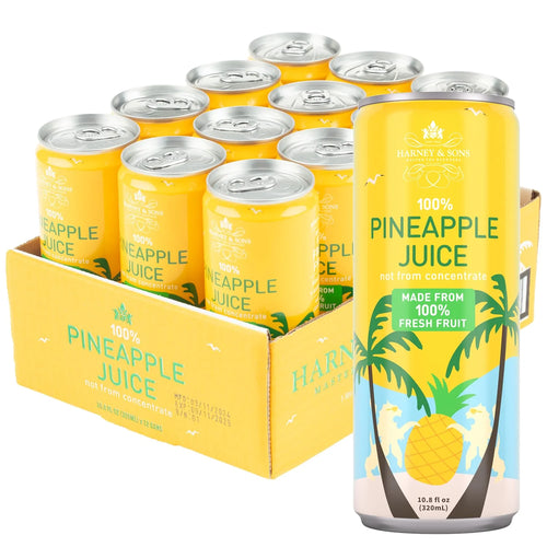 Harney & Sons Pineapple Juice, 12 Cans, 10.8 fl oz