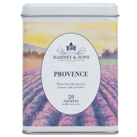 Harney & Sons Provence White Tea, 20 Sachets in Tin