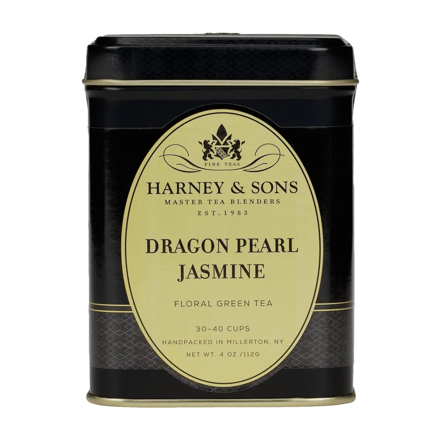Harney & Sons Dragon Pearl Jasmine Loose Leaf Green Tea Tin, 4 oz
