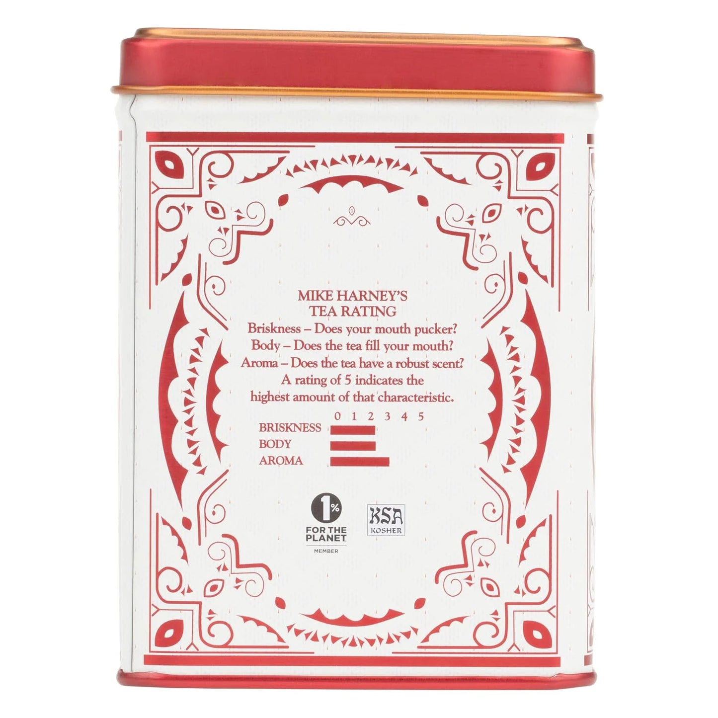 Harney & Sons Holiday Black Tea, 20 Sachets in Decorative Tin