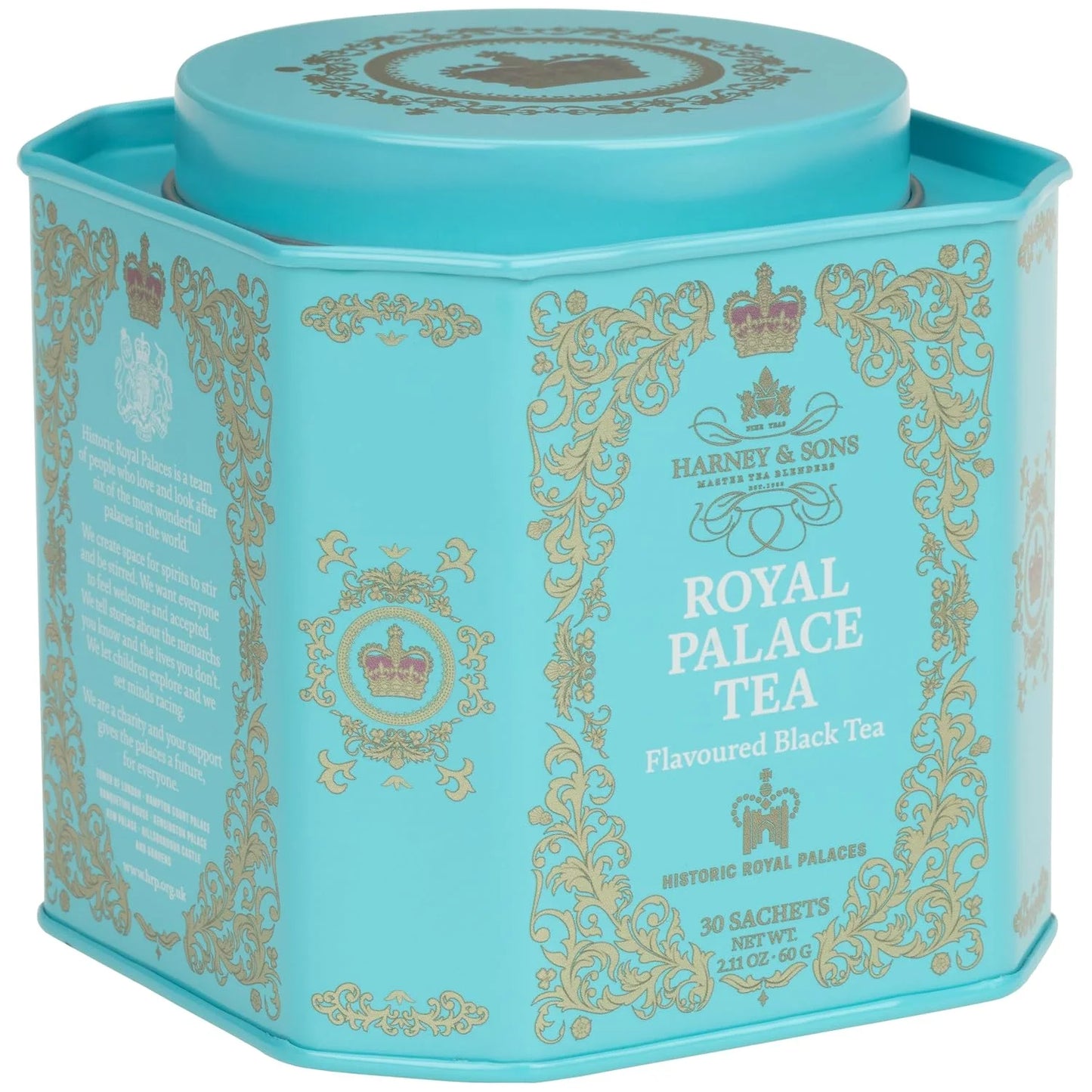 Harney & Sons Royal Palace Black Tea, 30 Sachets in Tin