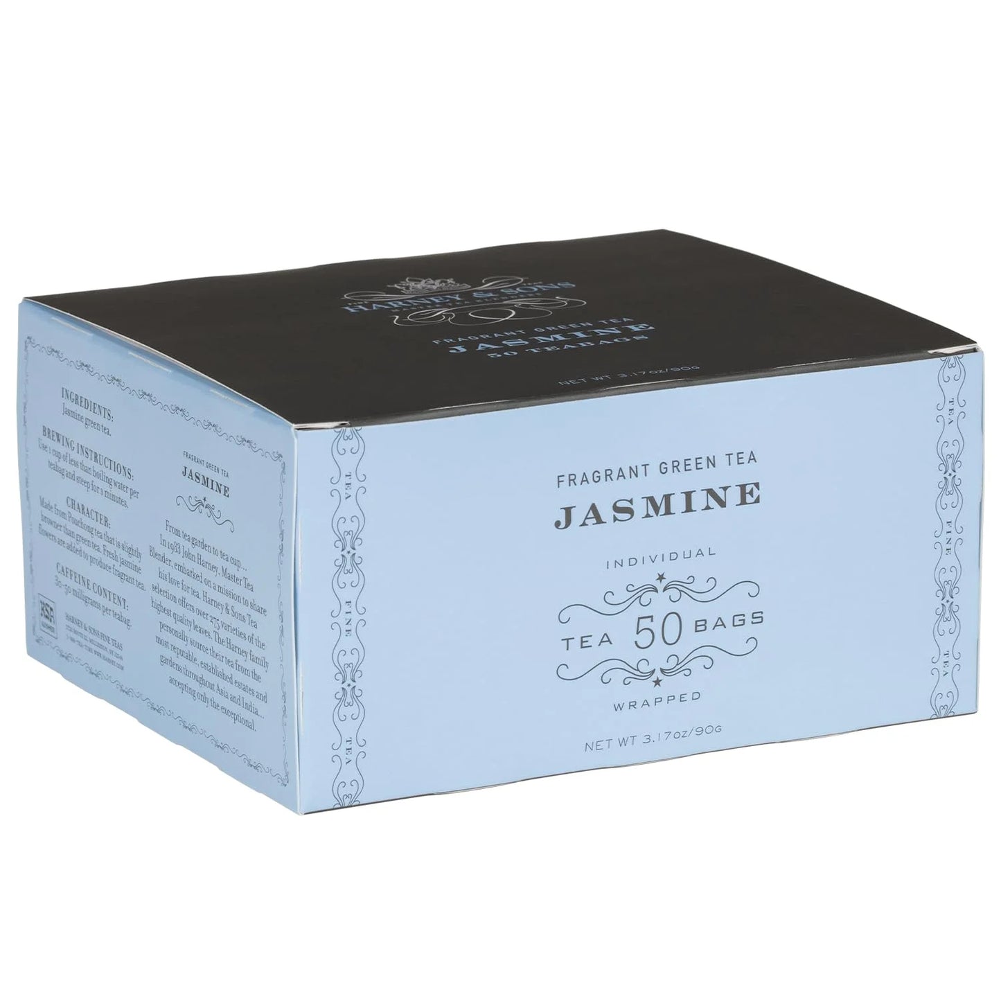 Harney & Sons Fine Teas Jasmine Fragrant Green Tea - 50 Teabags