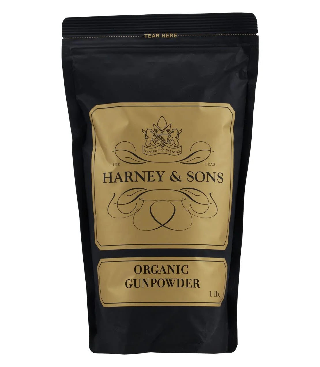 Harney & Sons Organic Gunpowder Loose Leaf Green Tea, 16 oz