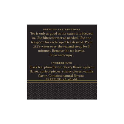 Harney & Sons Fruits d'Alsace Loose Leaf Black Tea Tin, 4 oz