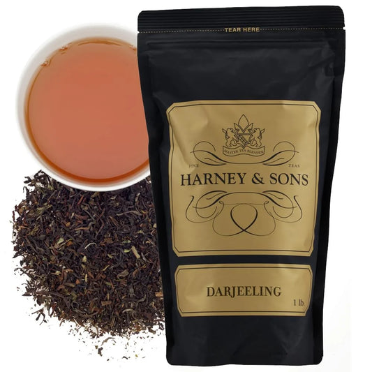 Harney & Sons Darjeeling Loose Leaf Black Tea, 16 oz