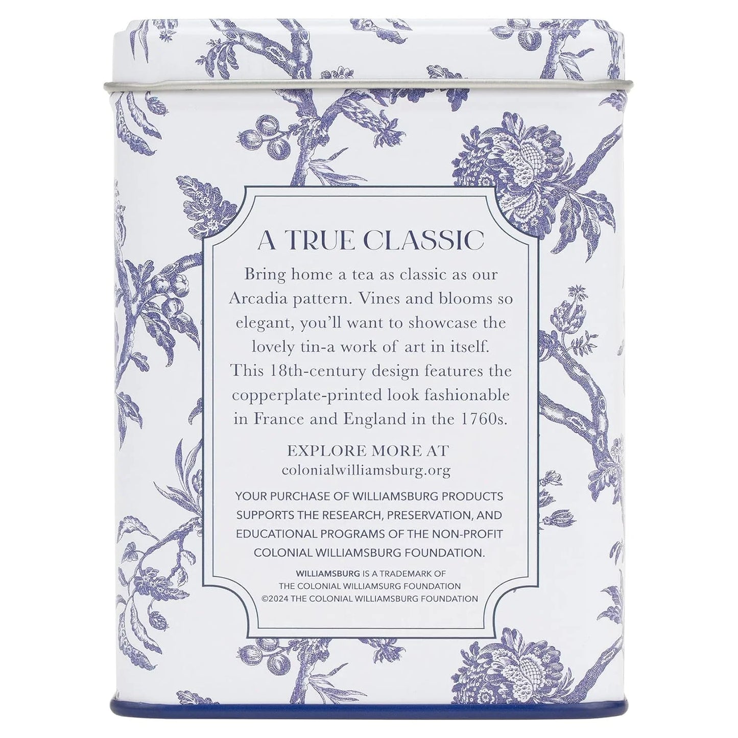 Harney & Sons Williamsburg Earl Grey Tea, 20 Sachets in Tin