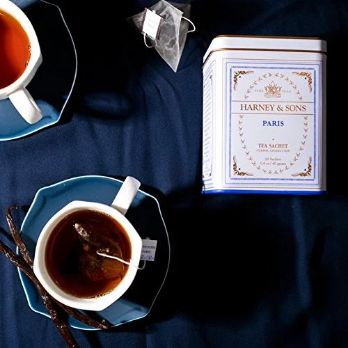 Harney & Sons Classic Paris Black Tea, 20 Sachets in Tin