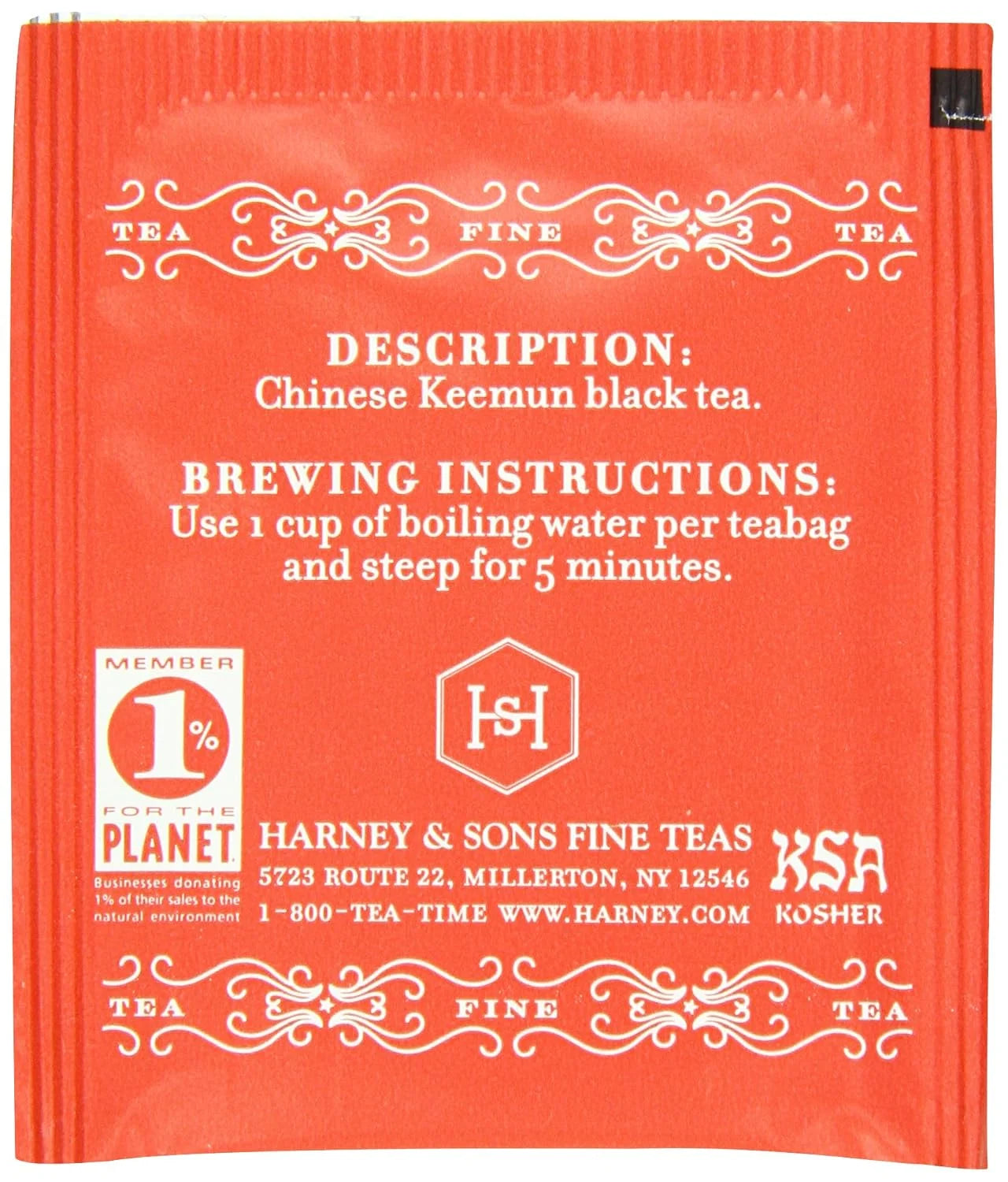 Harney & Sons English Breakfast Black Tea, 50 Tea Bags – Classic Keemun Blend for Bold, Full-Bodied Flavor, Kosher (Pack of 2)