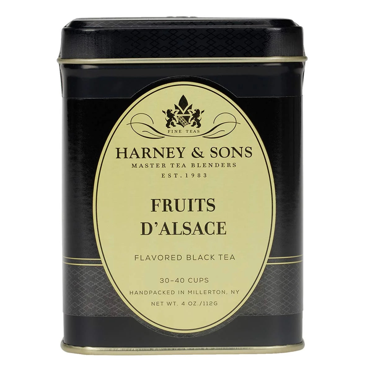 Harney & Sons Fruits d'Alsace Loose Leaf Black Tea Tin, 4 oz