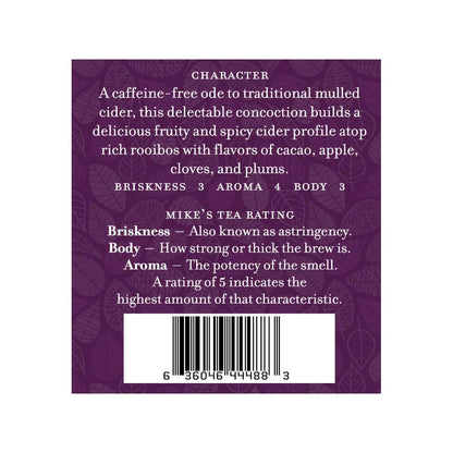 Harney & Sons Mulled Plum Cider Herbal Tea Loose Leaf Tin, 4 oz