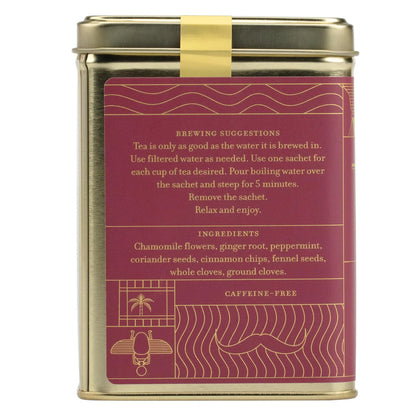 Harney & Sons Death on the Nile Herbal Tea, 20 Sachets in Tin