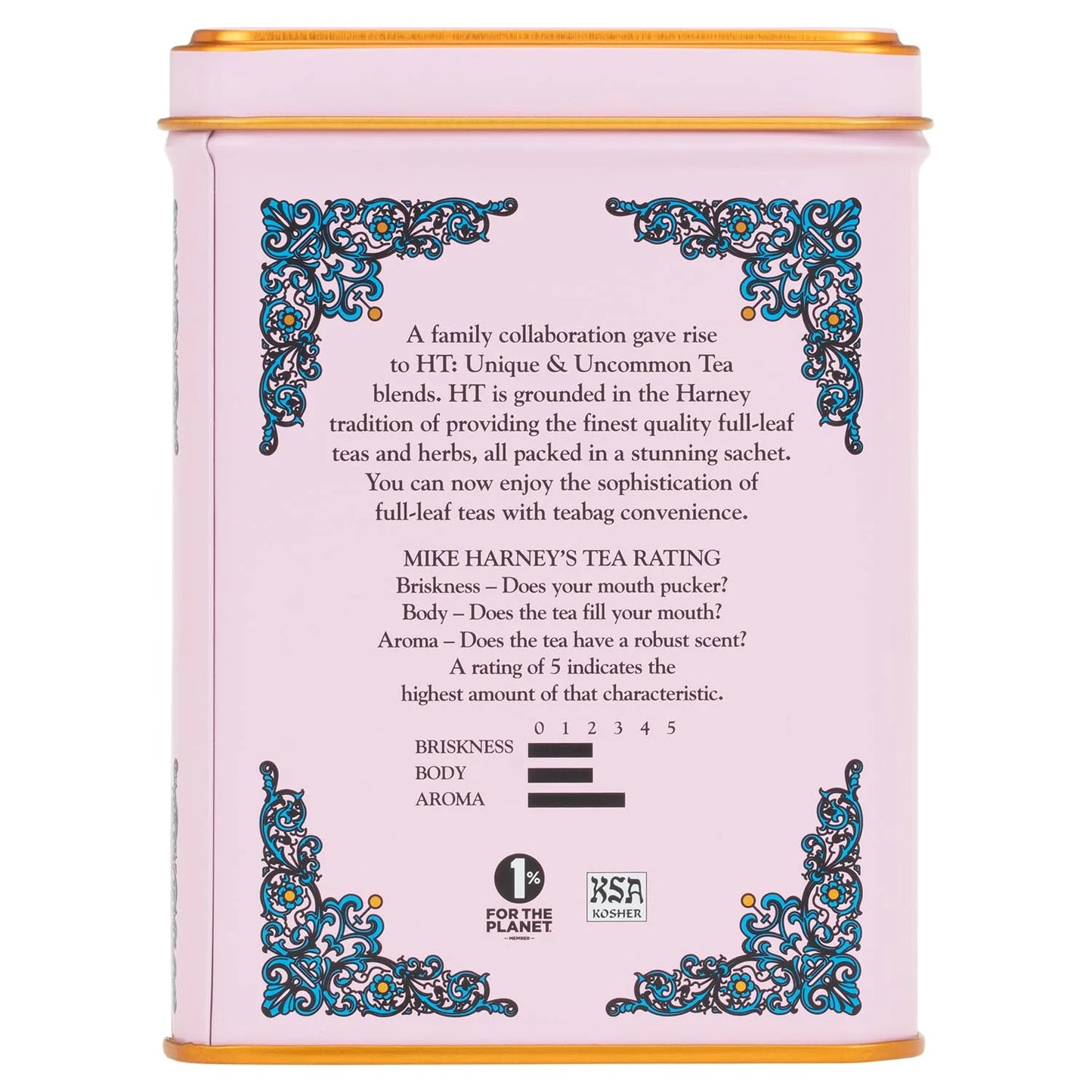 Harney & Sons HT Cherry Blossom Green Tea, 20 Sachets in Tin