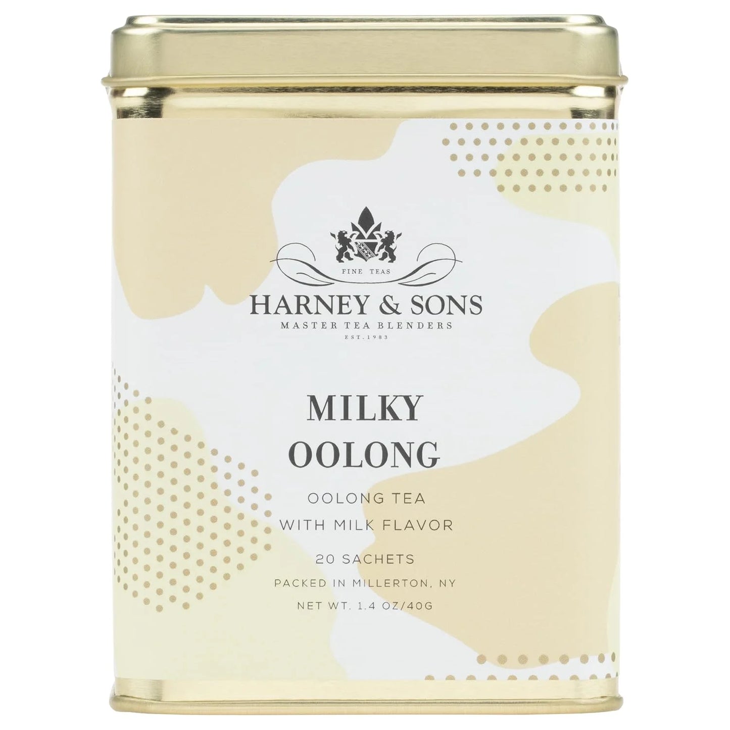 Harney & Sons Milky Oolong Tea, 20 Sachets in Tin