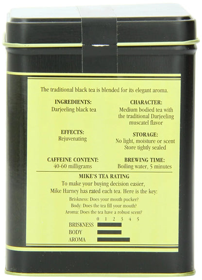 Harney & Sons Loose Leaf Black Tea, Darjeeling 8 Ounce