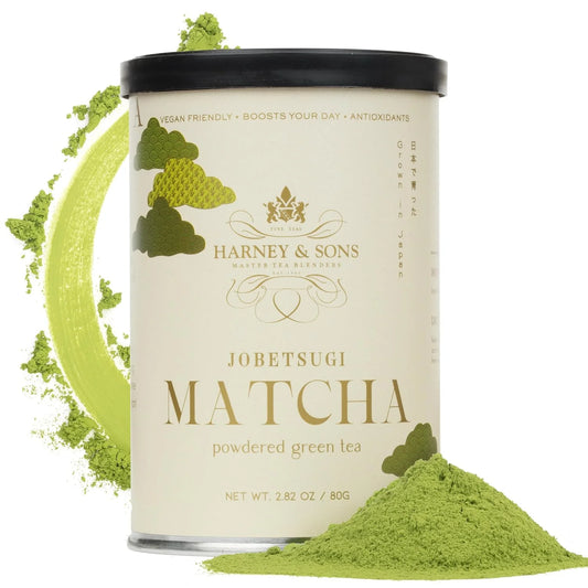 Harney & Sons Matcha Jobetsugi Powdered Green Tea, 80g Tin