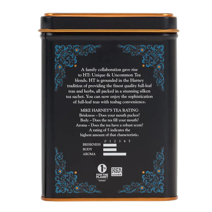 Harney & Sons Black Cask Bourbon Tea, 20 Sachets of Smoky Black Tea with Light Caramel Flavors (Pack of 2)