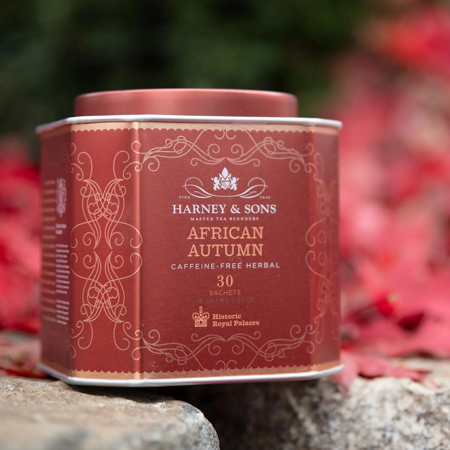 Harney & Sons African Autumn Rooibos Tea, 30 Sachets in Tin