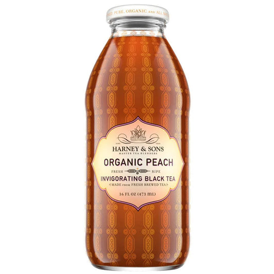 Harney & Sons Organic Peach Tea, 16-ounces (Pack of12)