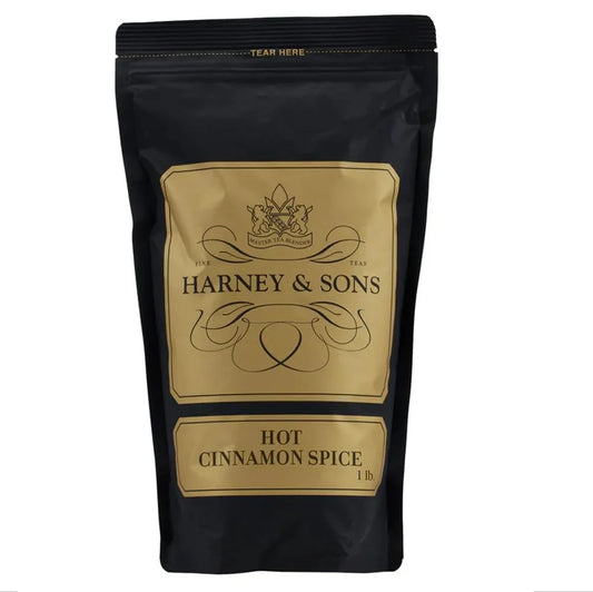 Harney & Sons Hot Cinnamon Spice Loose Leaf Black Tea, 16 oz