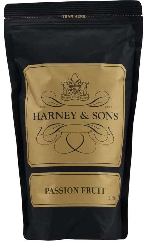 Harney & Sons Passion Fruit Loose Leaf Black Tea, 16 oz