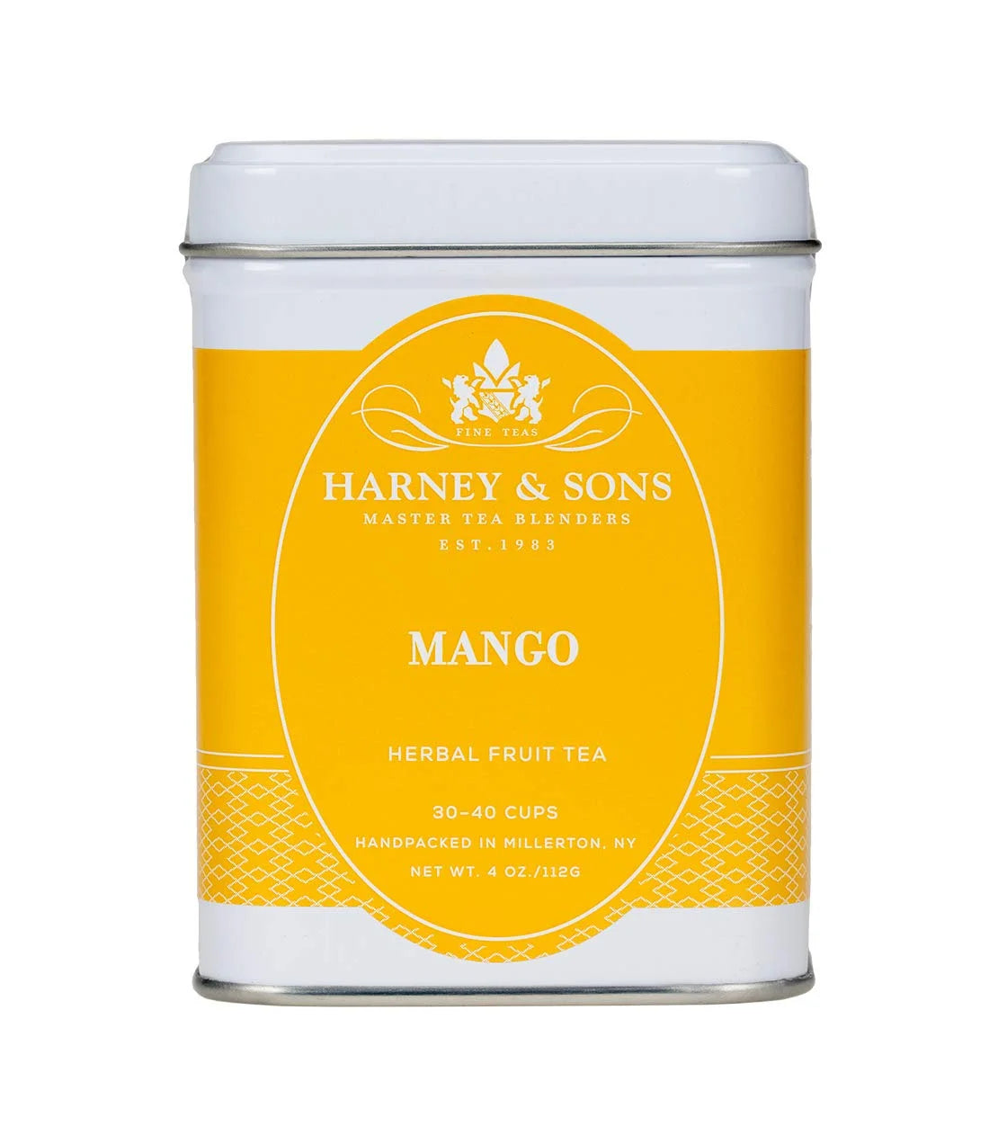 Harney & Sons Mango Fruit Herbal Tea Loose Leaf Tin, 4 oz