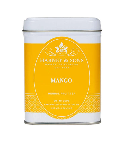 Harney & Sons Mango Fruit Herbal Tea Loose Leaf Tin, 4 oz