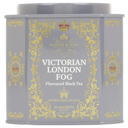 Harney & Sons Victorian London Fog Tea, 30 Sachets in Tin
