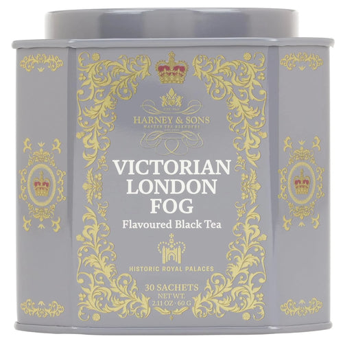 Harney & Sons Victorian London Fog Tea, 30 Sachets in Tin