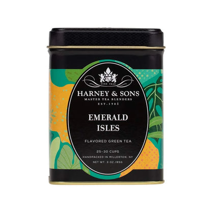 Harney & Sons Emerald Isles Loose Leaf Green Tea Tin, 3 oz