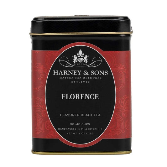 Harney & Sons Florence Chocolate Hazelnut Black Tea Tin, 4 oz