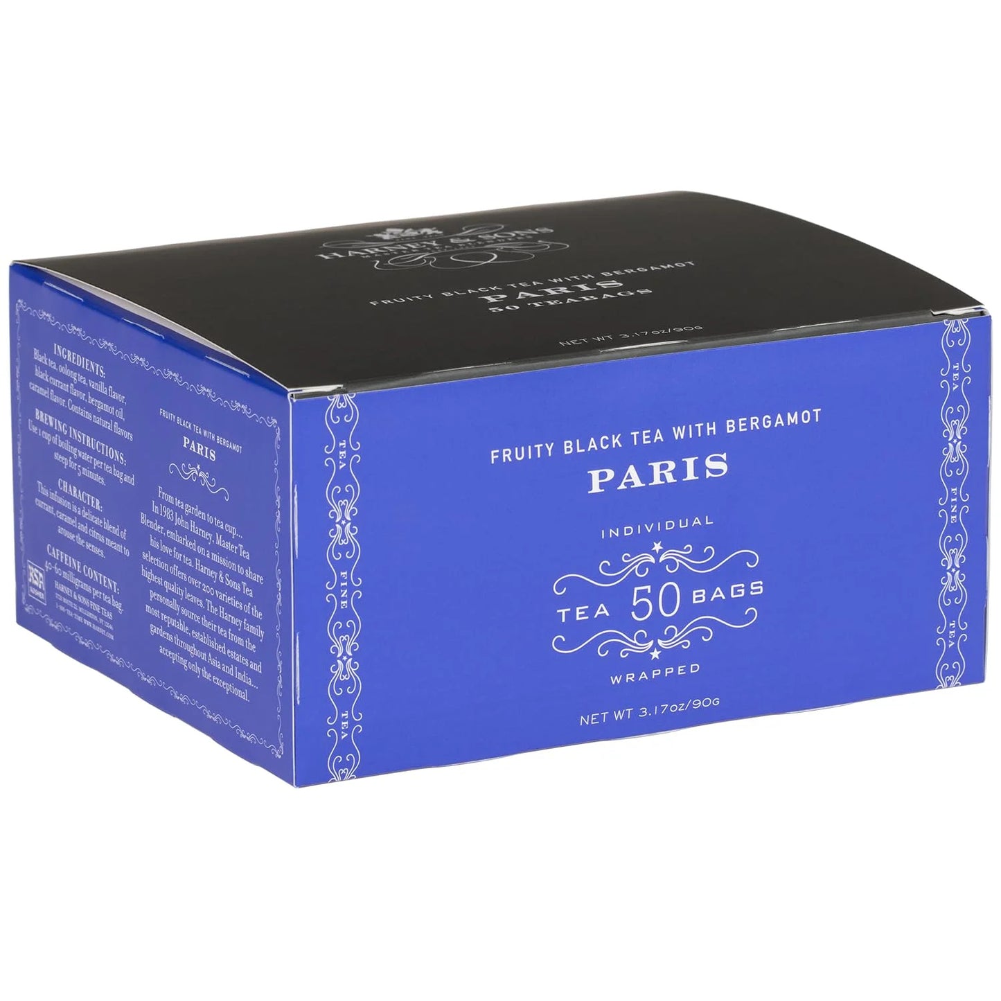 Harney & Sons Paris Black Tea Bags, 50 Count