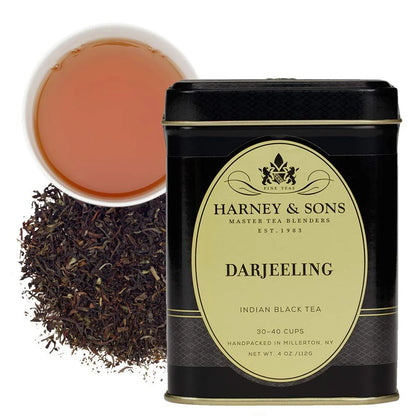 Harney & Sons Darjeeling Loose Leaf Black Tea Tin, 4 oz