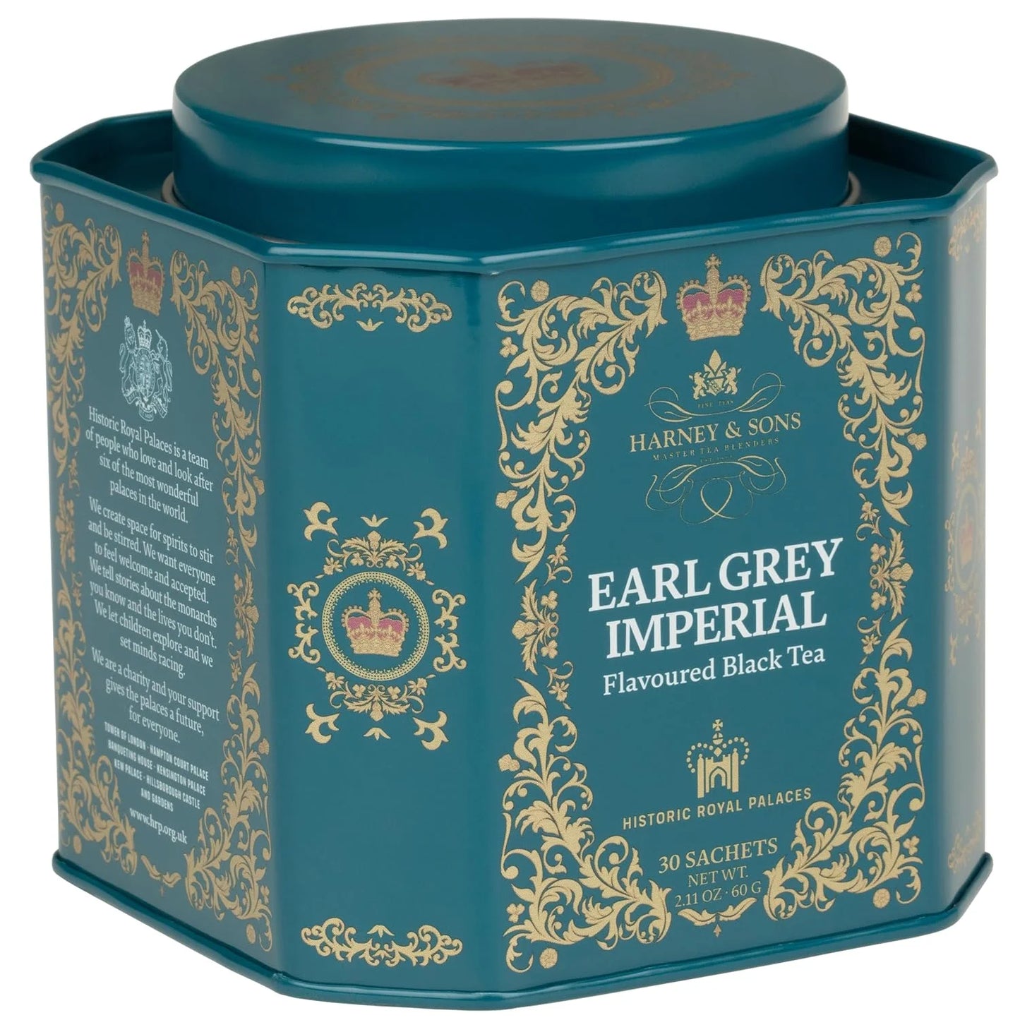 Harney & Sons Earl Grey Imperial Tea, 30 Sachets in Tin