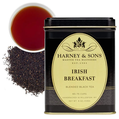 Harney & Sons Irish Breakfast Loose Leaf Black Tea Tin, 8 oz