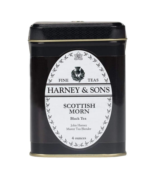 Harney & Sons Scottish Morn Loose Leaf Black Tea Tin, 4 oz