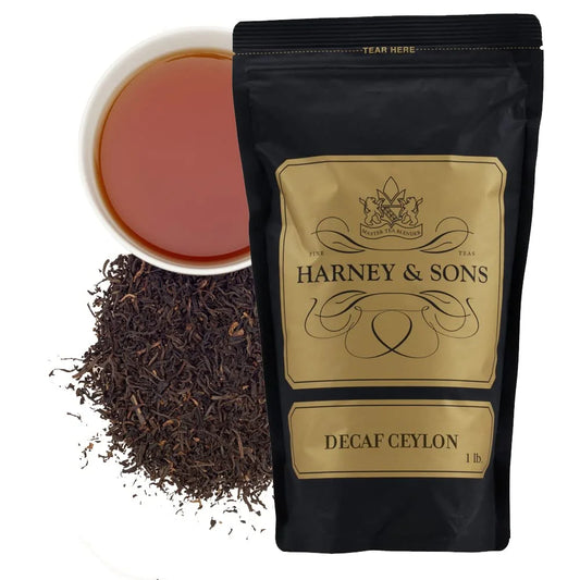 Harney & Sons Decaffeinated Ceylon Loose Leaf Black Tea, 16 oz
