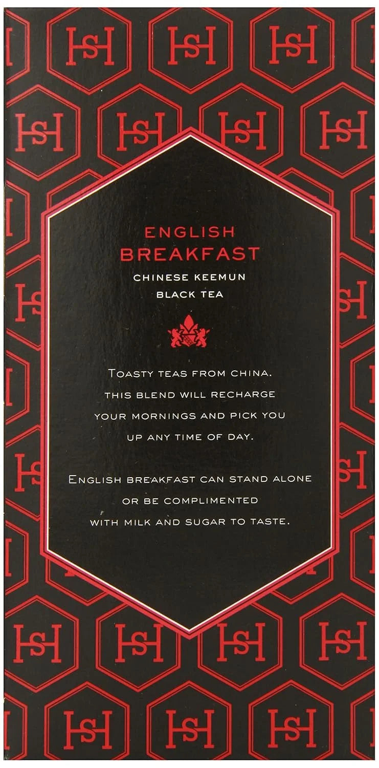 Harney & Sons Black Tea, Tea Bags, English Breakfast, 20 Count (Pack of 2)