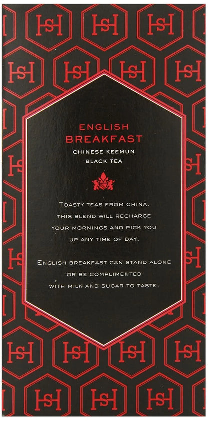 Harney & Sons Black Tea, Tea Bags, English Breakfast, 20 Count (Pack of 2)