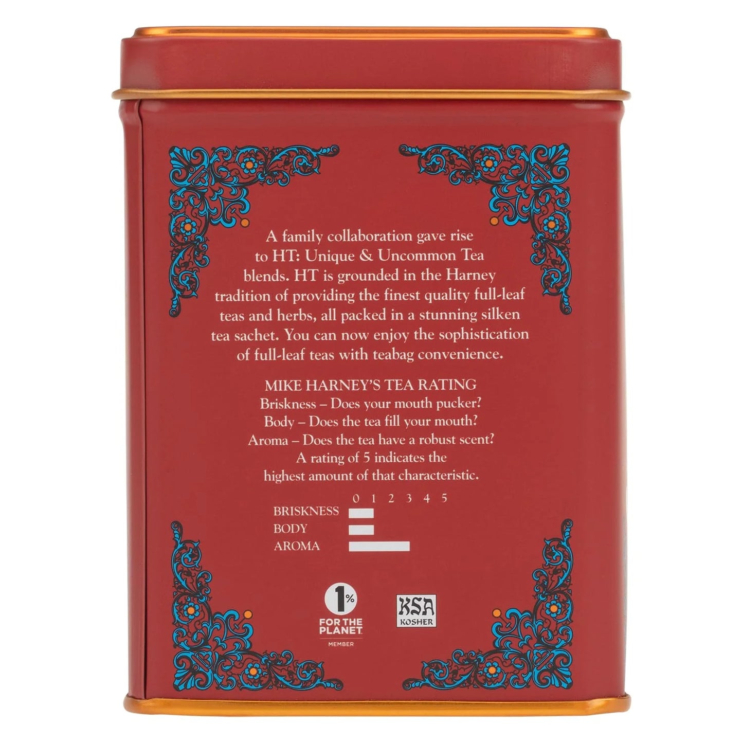 Harney & Sons African Autumn Rooibos Tea, HT Line, 20 sachet tin (Pack of 2)