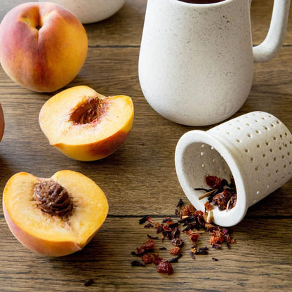 Harney & Sons Peach Fruit Herbal Tea Loose Leaf Tin, 4 oz