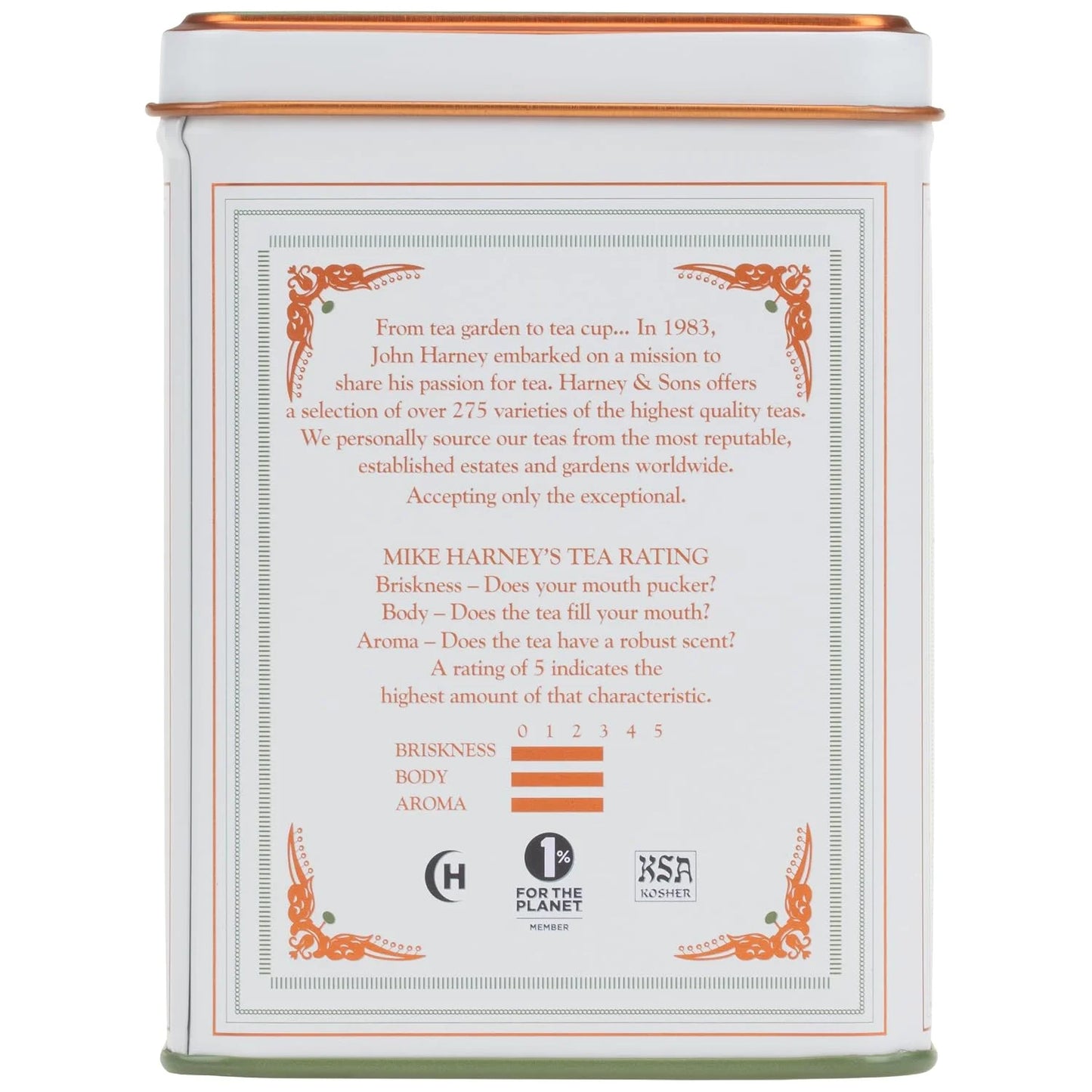 Harney & Sons Classic Japanese Sencha Green Tea, 20 Sachets in Tin