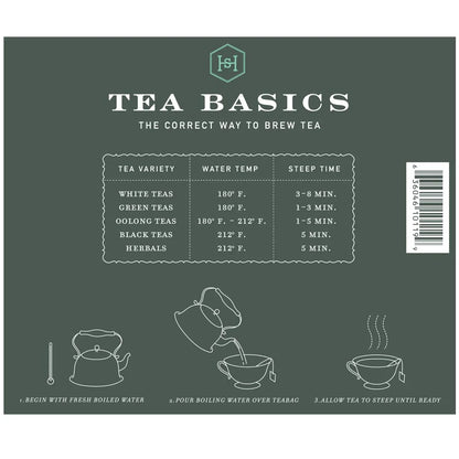 Harney & Sons Organic Peppermint Herbal Tea Bags, 50 Count