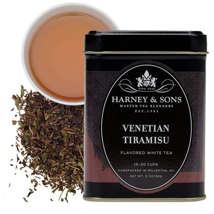 Harney & Sons Venetian Tiramisu Loose Leaf White Tea Tin, 2 oz