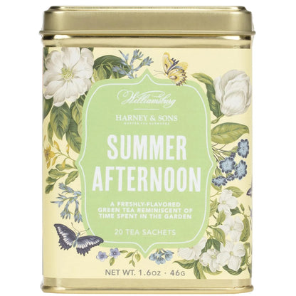 Harney & Sons Summer Afternoon Green Tea, 20 Sachets in Tin