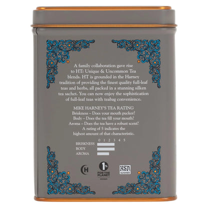Harney & Sons HT English Breakfast Black Tea, 20 Sachets in Tin