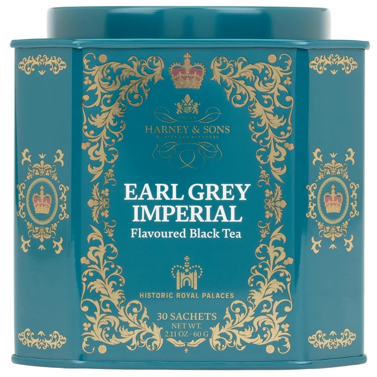 Harney & Sons Earl Grey Imperial Tea, 30 Sachets in Tin